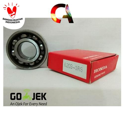 Foto Produk Bearing 6203 RS Honda Bantalan Bola 6203 RS Laher Lahar 6203 Ball ring dari ClaraAutoparts