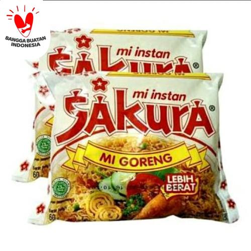 Foto Produk Mi Instan SAKURA Mi Goreng - Terobosan Baru HARGA HEMAT 10 bungkus! dari 3F Retail