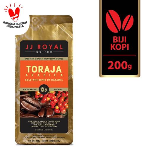 Foto Produk Coffee/Kopi JJ Royal Toraja Arabica Bean Bag 200g dari JJ Royal Coffee