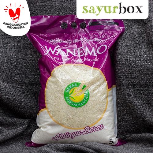 Jual Beras Agronusantara Wanemo 5 Kg Sayurbox Kab Bogor Sayurbox 