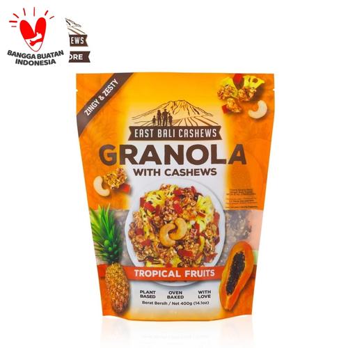 Foto Produk East Bali Cashews Granola Tropical Fruits 400gr dari East Bali Cashews