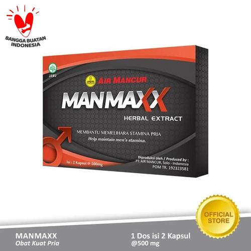 Foto Produk Obat Kuat Pria Manmaxx Isi 2 Kapsul dari Air Mancur Official Shop