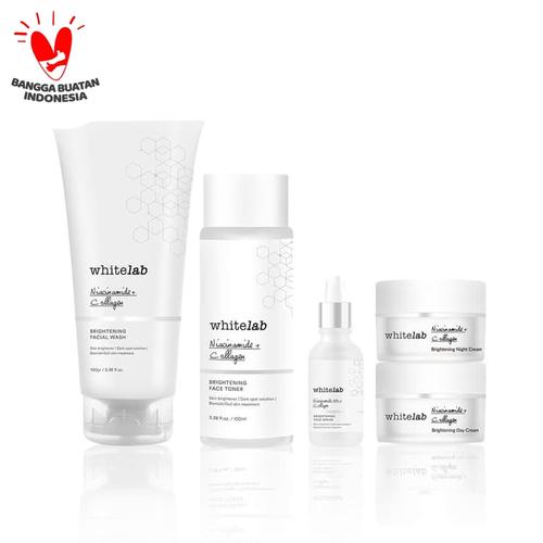 Foto Produk Whitelab Brightening Face Series + Serum dari Whitelab Official Store