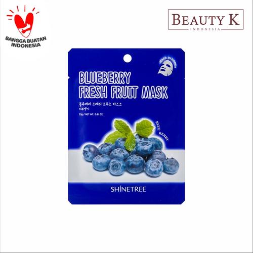 Foto Produk BeautyK Shinetree Blueberry Fresh Fruit Mask Sheet dari BeautyK Indonesia