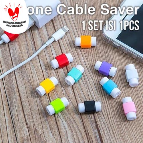 Foto Produk Cable Protector Pelindung Kabel Charger HP Aneka Warna dari Best Accessories