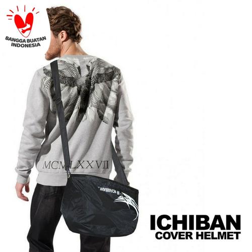 Foto Produk Cover Helm Tas Helm Anti Hujan Waterproof Ichiban dari GrosirOtomotif