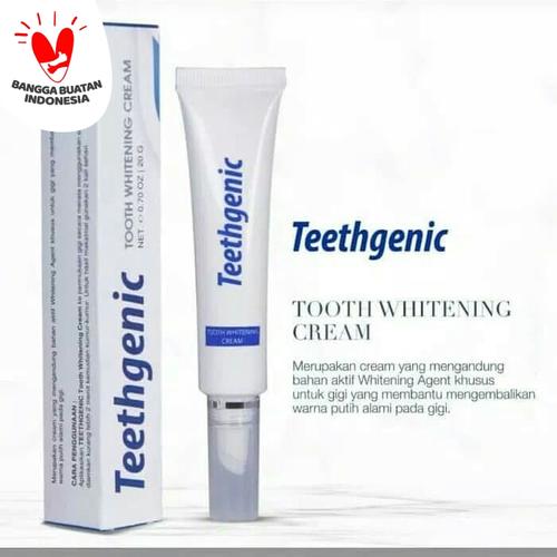 Foto Produk Ertos Teethgenic Tooth Whitening Cream - Pemutih Gigi Original BPOM dari duadus