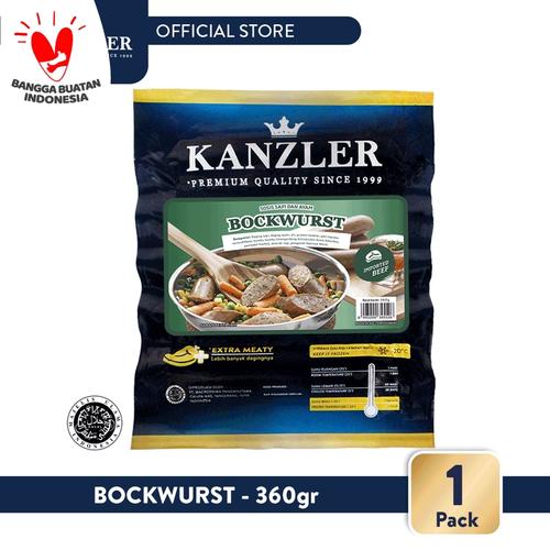 Foto Produk 1 Pack - Kanzler Sosis Bockwurst 360gr dari Kanzler Official Store
