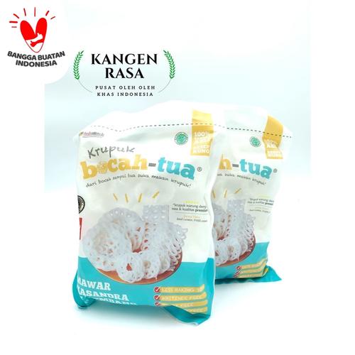Foto Produk Krupuk Bocah Tua 500gr Mawar Original - MAWAR dari Kangen Rasa Oleh Oleh