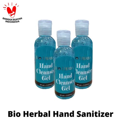 Foto Produk Bio Herbal Hand Sanitizer Antiseptik Gel Antisepik Tangan 60 ml dari duadus