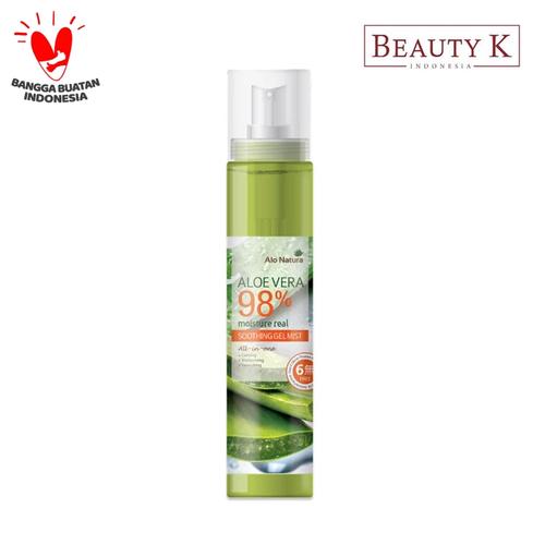 Foto Produk BeautyK Alo Natura Aloe Vera 98% Moisture Real Soothing Mist 125 Ml dari BeautyK Indonesia