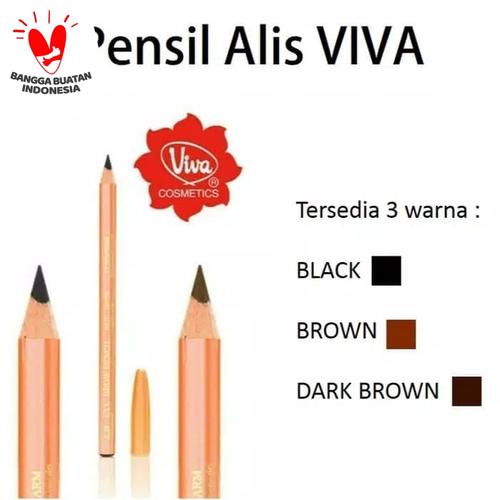 Foto Produk VIVA EYE BROW PENCIL / PENSIL ALIS ORIGINAL 100% dari BENS kosmetik