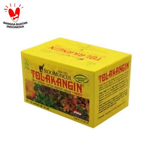 Foto Produk Tolak Angin Cair Sido Muncul Isi 12 Sachet Original dari Rainbowstoree