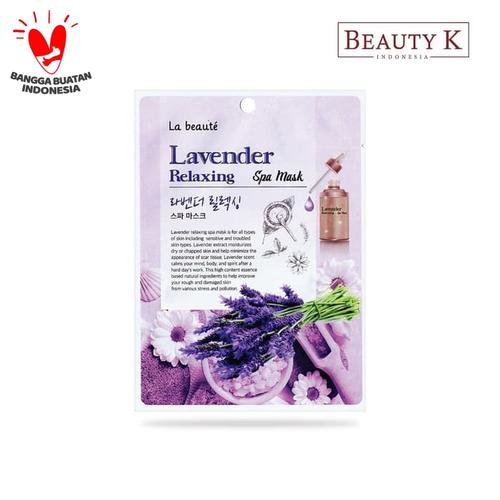 Foto Produk BeautyK La Beaute Lavender Relaxing Spa Mask dari BeautyK Indonesia