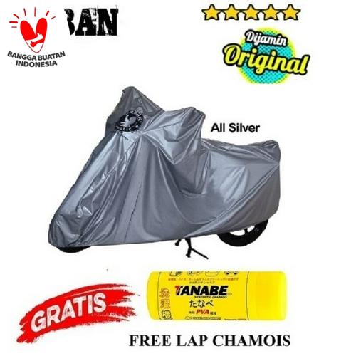 Gambar Cover Motor Sarung Motor Urban Laki Tiger Ninja CBR Vixion Pulsar - JMB SILVER dari GrosirOtomotif Kota Surabaya Tokopedia