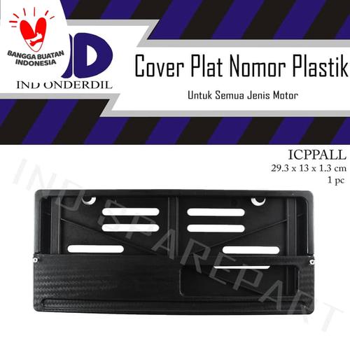 Foto Produk Cover-Dudukan-Tempat Plat Nomor-Nomer-No Motor Honda/Yamaha/Universal dari IND Onderdil