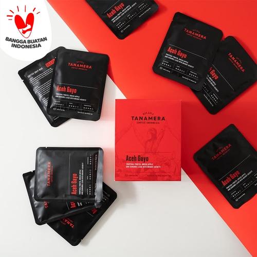 Foto Produk Tanamera Coffee Drip Bag / Filter Bag: Aceh Gayo - 10 Drip Bag dari Tanamera Coffee