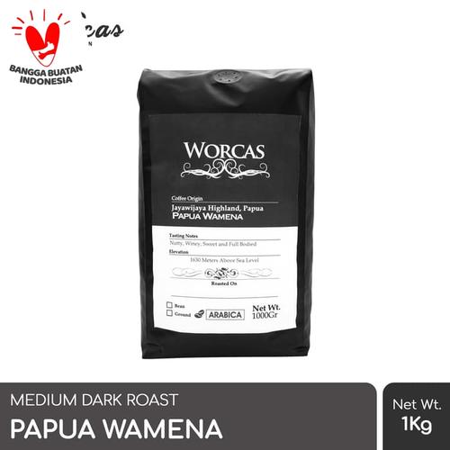 Gambar Kopi Arabica Papua Wamena 1 Kg (Biji/Bubuk) | Worcas Coffee - KOPI BIJI dari WORCAS COFFEE Jakarta Barat Tokopedia
