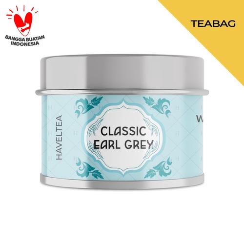 Foto Produk CLASSIC EARL GREY | Mini Tin | Haveltea | Teh Hitam Bergamot Indonesia - 5 Eco Tea Bags dari Haveltea Official Store