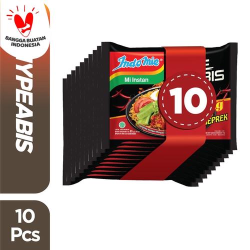 Foto Produk 10 Pcs - Indomie HypeAbis Ayam Geprek dari Indomie Official Store