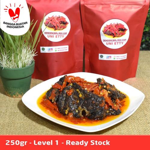 Foto Produk Dendeng Paru Balado (Basah) - (Cabe Merah) - PEDAS LEVEL 3 dari Uni Etty