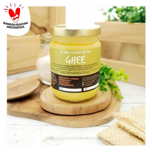 Foto Produk Mazaraat, Organic Ghee 200gr dari Nourish Indonesia