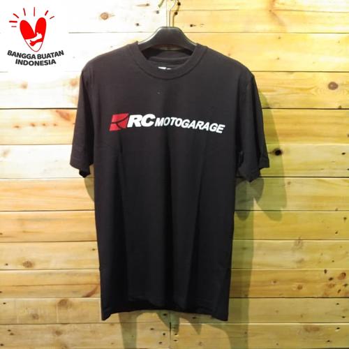 Foto Produk RC T Shirt Black New Logo dari RC Motogarage