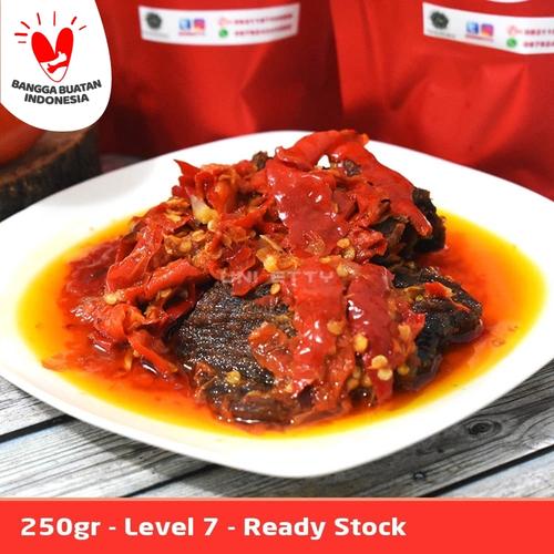 Foto Produk Dendeng Balado Batokok (Cabe Merah) PEDAS LEVEL 7 dari Uni Etty
