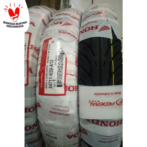 Foto Produk ban luar depan honda beat vario dll 80 90 14 tubeless gratis satu pent dari maju motor one