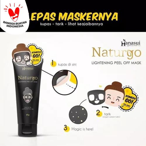Foto Produk HANASUI NATURGO MASKER TUBE 60GR BPOM - MASKER NATURGO HANASUI dari Cenny Store