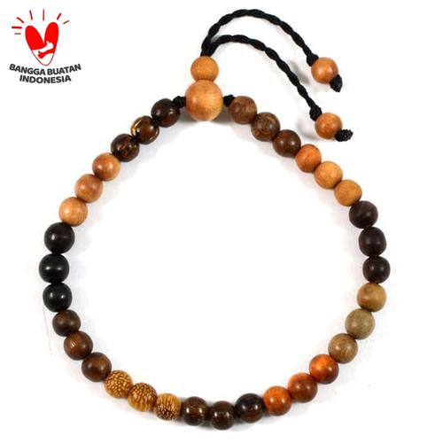 Foto Produk Gelang Tasbih Campuran 11 Kayu Langka dari Indah Craft