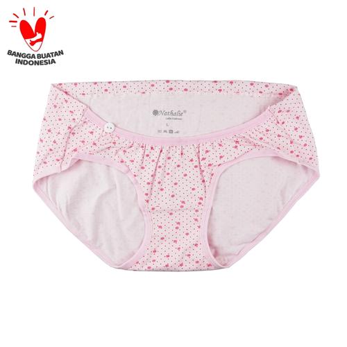 Foto Produk Nathalie Celana Dalam Maternity Underwear Mini Panty 1 Pcs NTC 3273 - Merah Muda, XXL dari Flyman Nathalie Store
