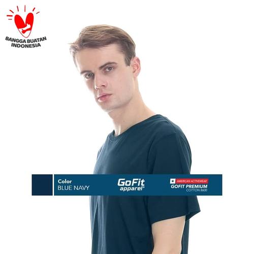 Foto Produk GoFit Premium Cotton 8600 NAVY size XL dari Gofit Apparel