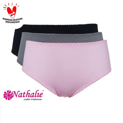 Foto Produk Nathalie Underwear Midi Perfect Panty Celana Dalam NTC 3116 1Pack Isi3 - M dari Flyman Nathalie Store
