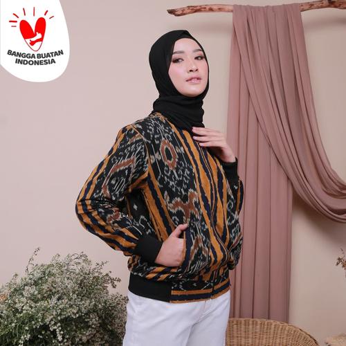 Foto Produk Manaka Jaket Etnik Tenun Ikat - Dakara Indonesia DI001 dari Dakara Indonesia
