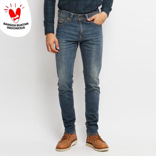 Foto Produk ENERGIE Jeans Pria Original - Darwin Jeans Slim Fit - Biru, 29 dari VENGOZ