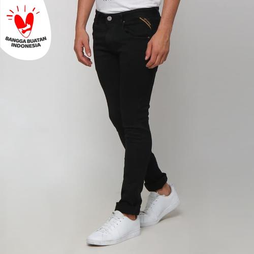 Foto Produk Boy London Celana Jeans Pria Original - Black Slim Fit - Hitam, 29 dari VENGOZ