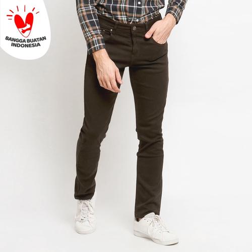 Foto Produk Boy London Celana Jeans Pria Original - Dark Brown Slim Fit - Cokelat, 29 dari VENGOZ
