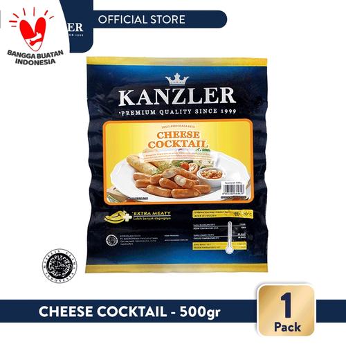 Foto Produk 1 Pack - Kanzler Sosis Cheese Cocktail 500gr dari Kanzler Official Store