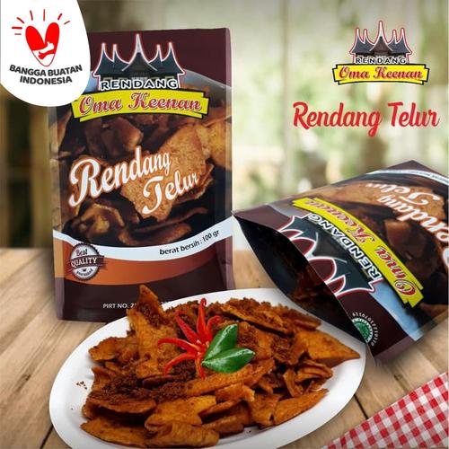 Foto Produk Oma Keenan Rendang Telur - 100gr dari Indonesia Mall