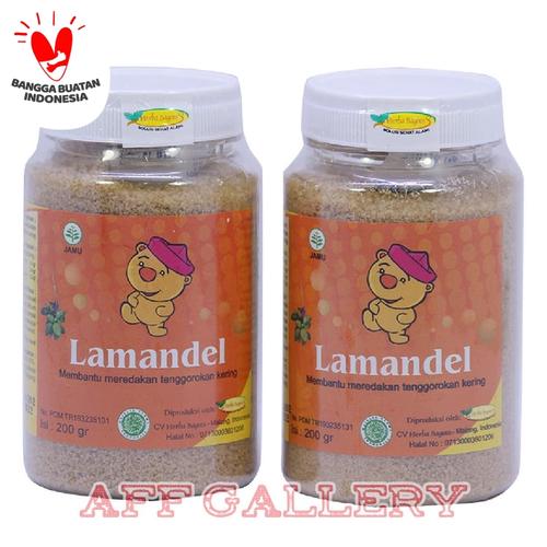 Foto Produk LAMANDEL Bubuk Obat Herbal Atasi Amandel | Kemasan Botol dari AFF GALLERY