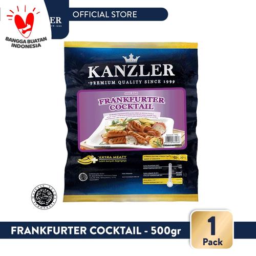 Foto Produk 1 Pack - Kanzler Sosis Frankfurter Coktail 500gr dari Kanzler Official Store