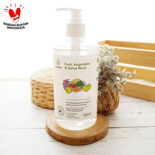 Foto Produk Pureco Fruit, Vegetable & Salad Wash 500 ml dari Nourish Indonesia