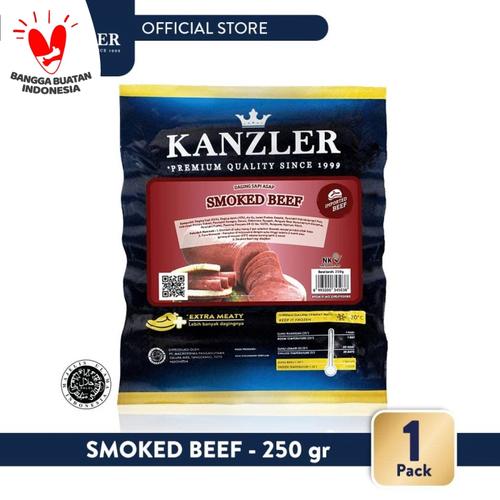 Foto Produk 1 Pack - Kanzler Smoked Beef 250gr dari Kanzler Official Store