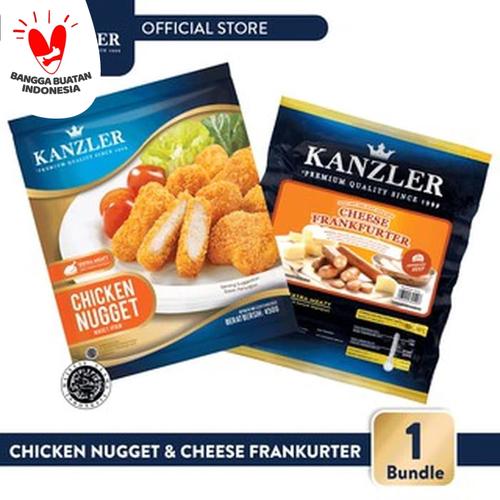 Foto Produk 1 Bundle - Chicken Nugget & Cheese Frankfurter dari Kanzler Official Store