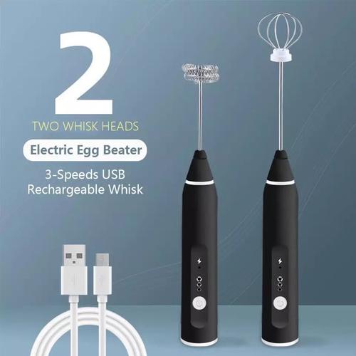 Foto Produk Milk frother elektrik USB / egg mixer pengocok telur susu dalgona kopi dari vesper