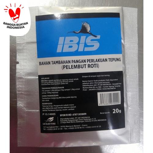 Jual Ibis Blue Pelembut Roti Bread Improver 20gr Kota Malang Inti Boga Tokopedia