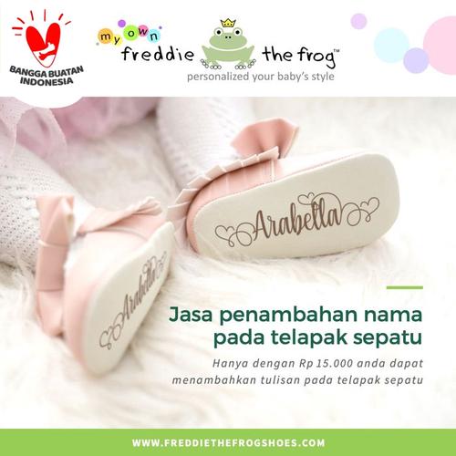 Foto Produk Jasa Penambahan Nama (Tidak Termasuk Sepatu) | Freddie the Frog My Own dari Freddie the Frog