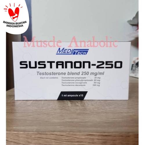 Foto Produk Sustanon Meditech ecer organon per satu ampul testo blend testosteron dari Muscle Anabolic