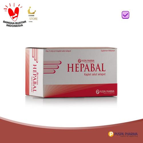 Foto Produk Hepabal - Membantu memelihara kesehatan hati dari Puspa Pharma Store